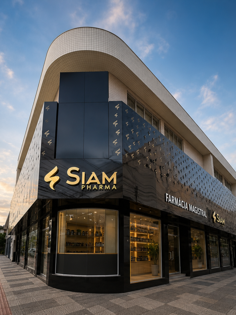 Fachada da SIAM Pharma