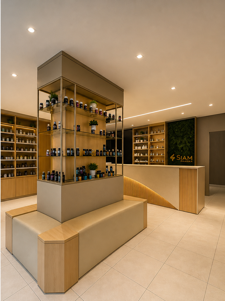 Ambiente interno da SIAM Pharma